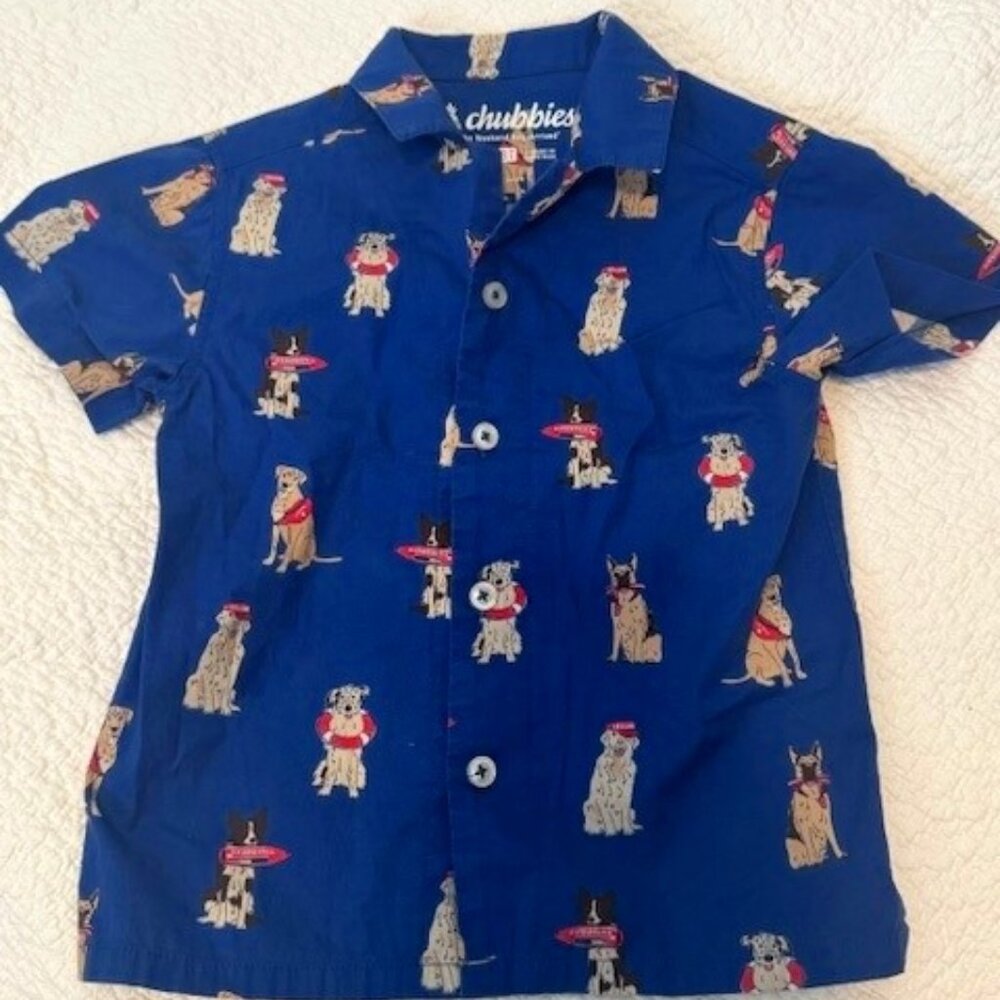 3T Boys Chubbies Button Down Shirt